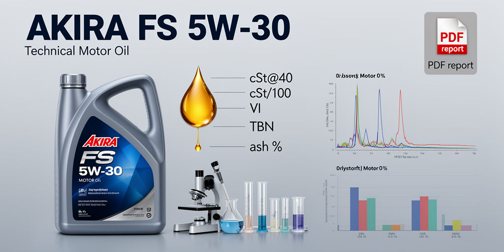 Akira Engine Oil FS 5W‑30 — данные испытаний, отзывы и проверка подлинности