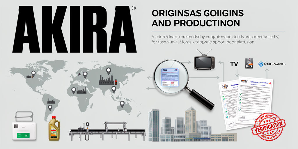 Akira: происхождение бренда, кто производит и где делают продукцию