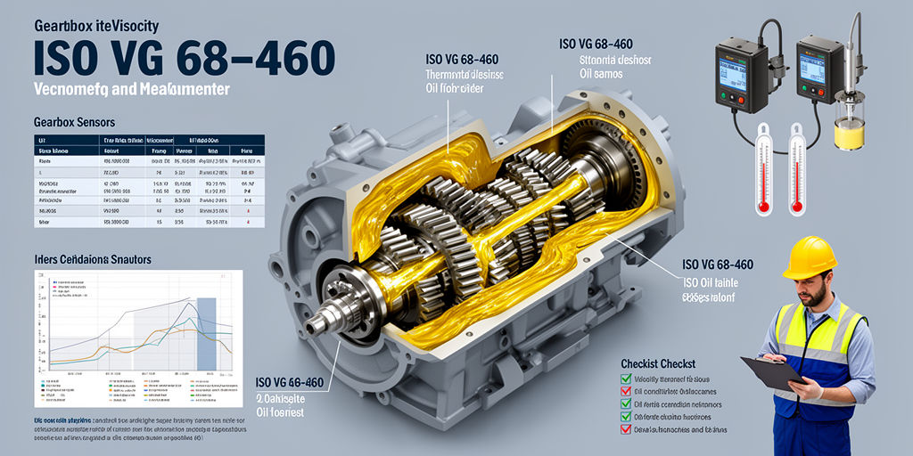 Как правильно выбрать вязкость редукторного масла ISO VG (68, 150, 220, 320, 460): практическое руководство от инженера