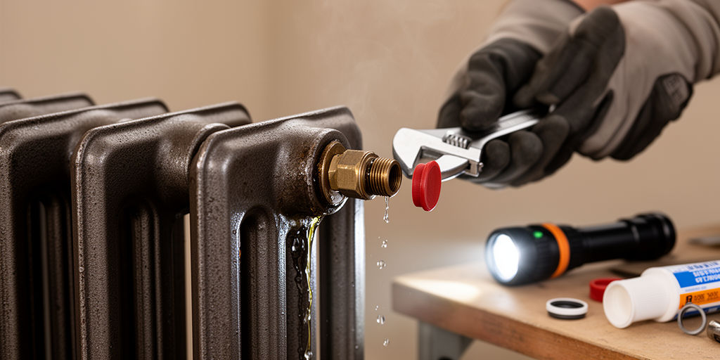 Ремонт чугунного радиатора без сварки: как устранить течь, свищ и протечку между секциями