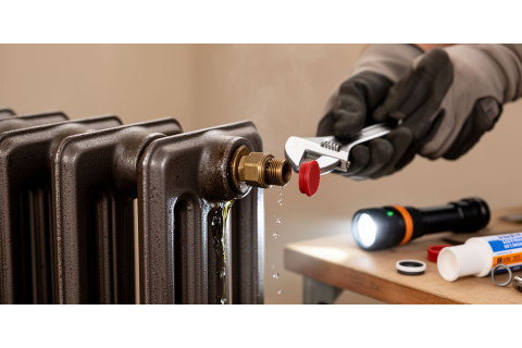 Ремонт чугунного радиатора без сварки: как устранить течь, свищ и протечку между секциями