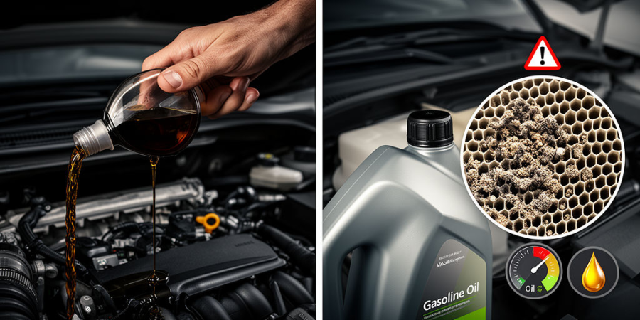 Можно ли заливать дизельное масло в бензиновый двигатель