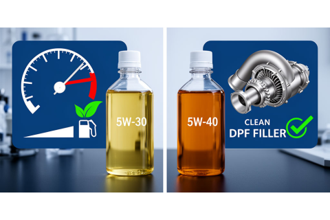 Моторное масло 5W-30 vs 5W-40: Сравнение вязкости, допусков, химии и характеристик для современных двигателей
