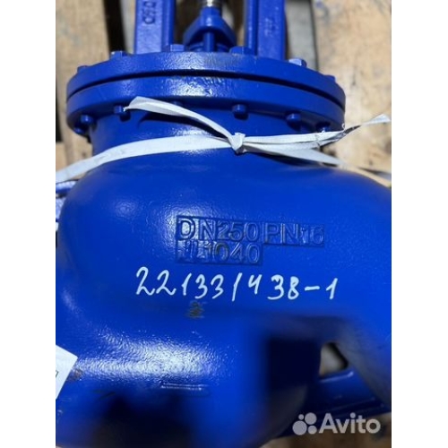 Запорный клапан Zetkama ду 250 PN16: надежность и безопасность для систем водоснабжения