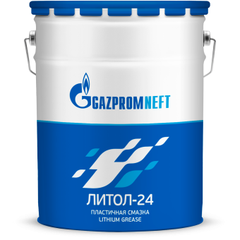 Смазка Gazpromneft ЛИТОЛ-24, антифрикционная, 18 кг, минеральная