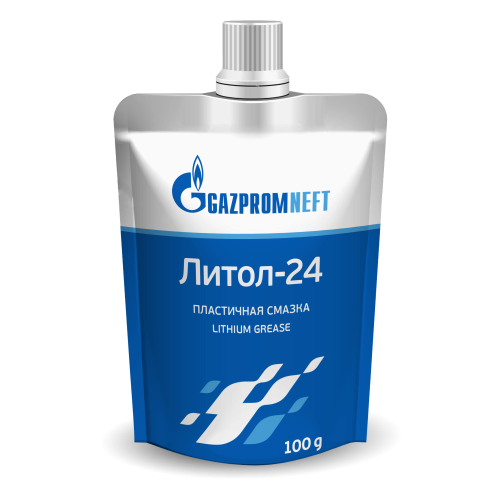 Смазка Gazpromneft Литол-24, универсальная, 0.1 кг, минеральная