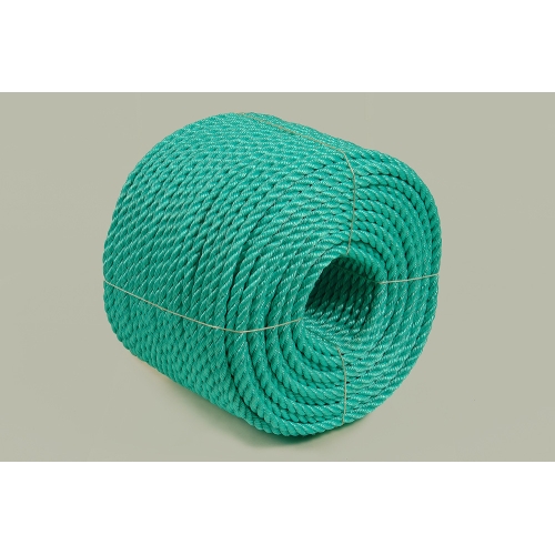 Канат полистиловый зеленый 20 мм, 3-х прядный, 220 м бухта: надежность и прочность для любых задач