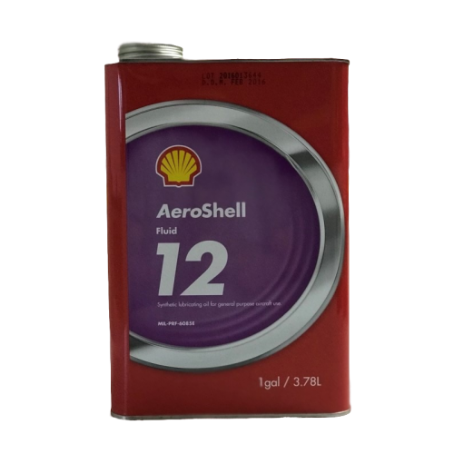 AeroShell Fluid 12, 3,78 л - Синтетическое эфирное масло для авиационных приборов