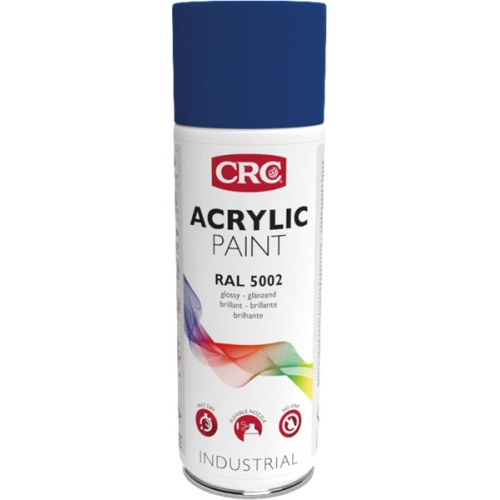 ACRYLIC PAINT 5002 Ultramarine Blue CRC, 400 мл - Синяя аэрозольная краска для декора и защиты