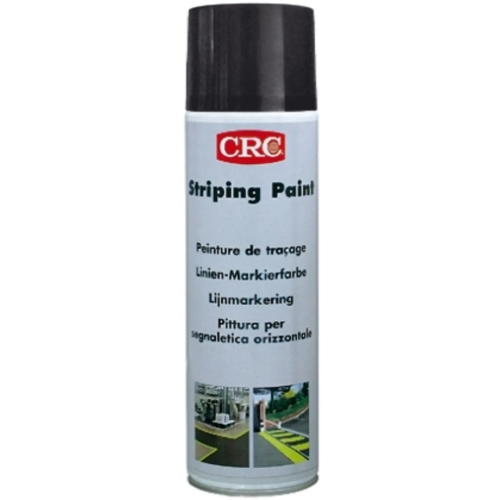 STRIPING PAINT WHITE Long Life CRC, 750 мл - Белая краска для разметки
