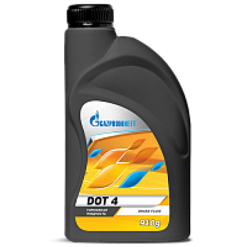 Тормозная жидкость Gazpromneft DOT 4, 0,91 кг, синтетика