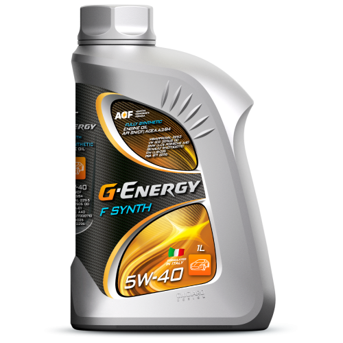 Моторное масло G-Energy F Synth, 5W-40, 1 л, синтетика
