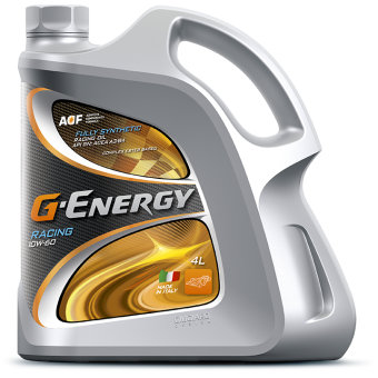 Моторное масло G-Energy Racing, 10W-60, 4 л, синтетика