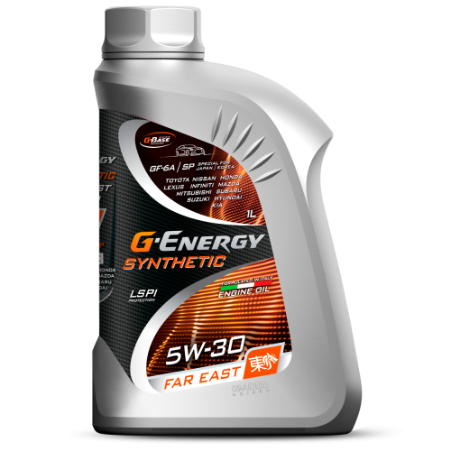 Моторное масло G-Energy Synthetic Far East, 5W-30, 1 л, синтетика