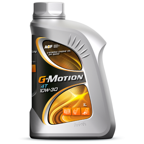 Моторное масло G-Energy G-Motion 4T, 10W-30, 1 л, полусинтетика