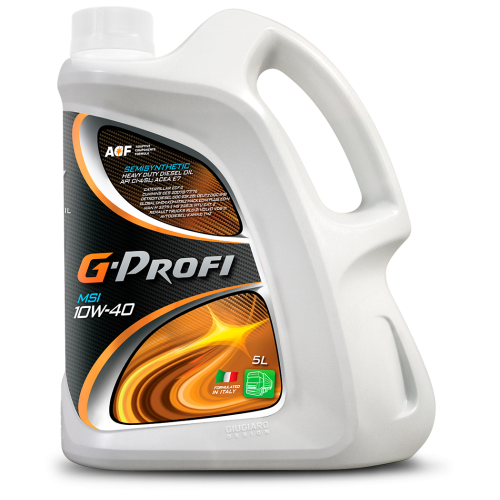 Грузовое масло G-Energy G-Profi MSI, 10W-40, 5 л, синтетика
