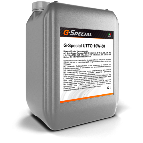 Трансмиссионное масло G-Energy G-Special UTTO, 10W-30, 20 л, полусинтетика