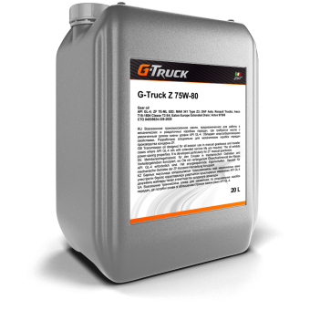 Трансмиссионное масло G-Energy G-Truck Z, 75W-80, 20 л, синтетика
