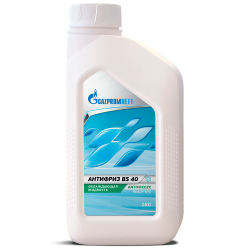 Охлаждающая жидкость Gazpromneft Antifreeze BS 40, 0,935 кг, этиленгликоль