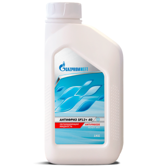 Охлаждающая жидкость Gazpromneft Antifreeze SF12+, 0,935 кг, этиленгликоль