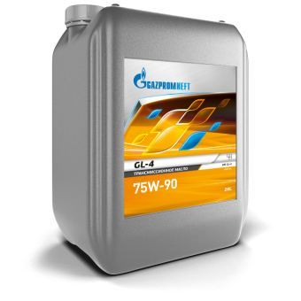Трансмиссионное масло Gazpromneft GL-4, 75W-90, 20 л, полусинтетика