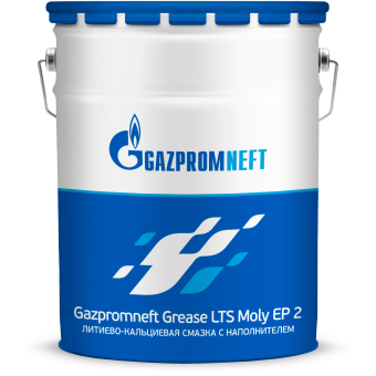 Смазка Gazpromneft Grease LTS Moly EP 2, узлы трения, 18 кг, литиево-кальциевая