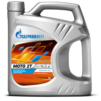 Моторное масло Gazpromneft Moto 2T, 4 л, минеральное