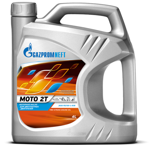 Моторное масло Gazpromneft Moto 2T, 4 л, минеральное