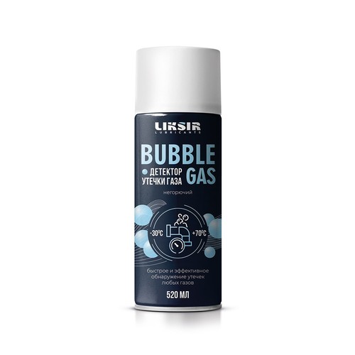 Определитель утечки газа Liksir Bubble Gas Spray, 520 мл