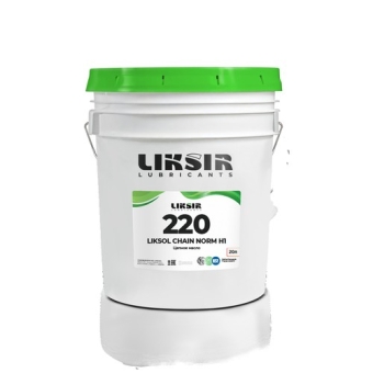 Цепное масло Liksir Chain HTG CLP-220, 20 л, синтетика