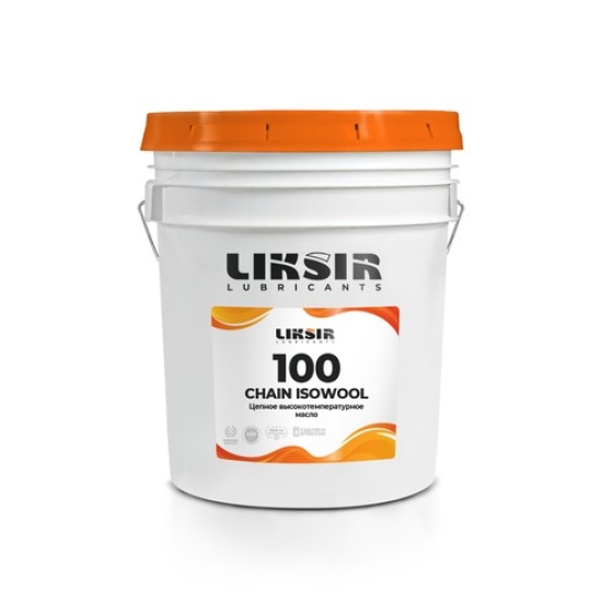 Цепное масло Liksir Chain Isowool ISO 100, 20 л, минеральное