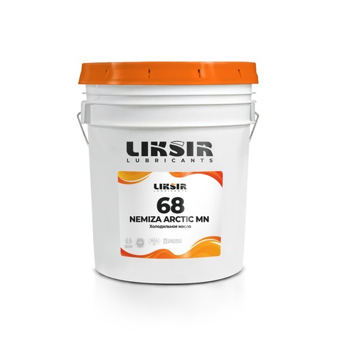 Масло для компрессоров холодильных установок Liksir Nemiza Arctic MN ISO VG: 68, 20 л, синтетика