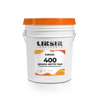 Масло для компрессоров холодильных установок Liksir Nemiza Arctic PAO ISO VG: 400, 20 л, синтетика
