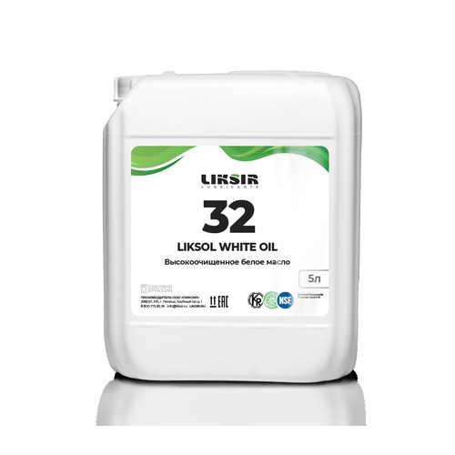 Пищевое масло Liksir White Oil ISO 32, 20 л, минеральное