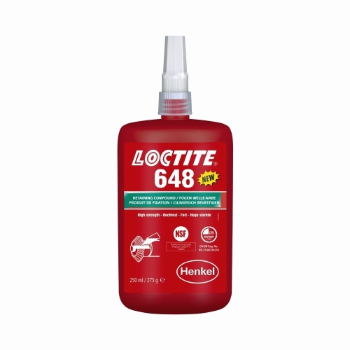 Loctite 648, 250 мл - Высокопрочный фиксатор резьбы для индустрии