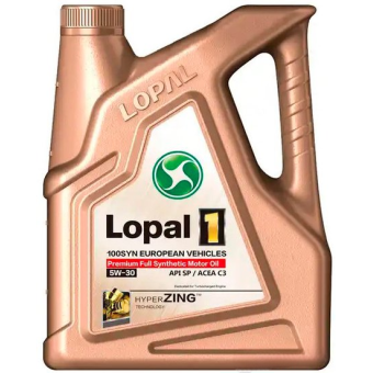 Моторное масло Lopal 1 Advanced Fully Synthetic Series, 0W-20, 4 л, синтетика