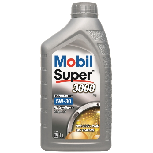 Моторное масло Mobil Super 3000 Formula F, 5W-20, 1 л, синтетика