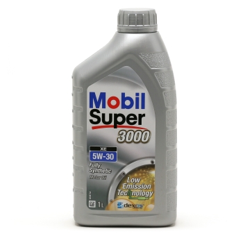Моторное масло Mobil Super 3000 XE, 5W-30, 1 л, синтетика