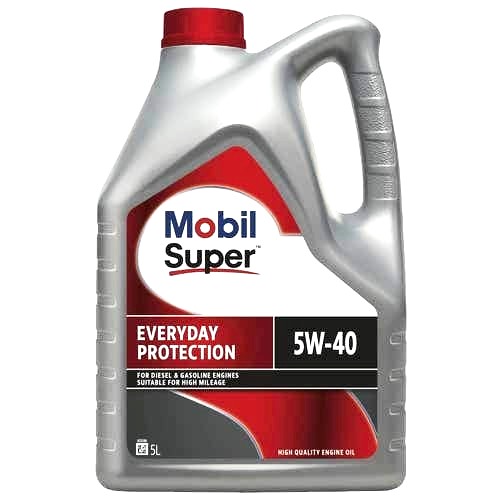 Моторное масло Mobil Super Everyday Protection, 5W-40, 4 л, синтетика