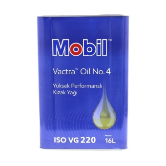 Масло Mobil Vactra Oil ISO VG: 220, 16 л, минеральное