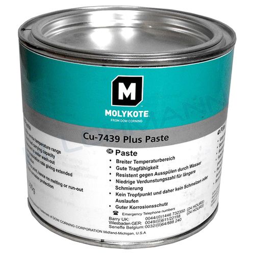 Molykote Cu-7439 Plus, 1 кг - Cмазочная паста на основе медного порошка