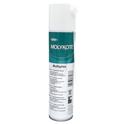 Molykote Multigliss Spray, 400 г - Универсальная смазка-спрей