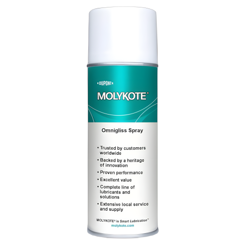 Molykote Omnigliss Spray, 400 г - Силиконовое масло-спрей