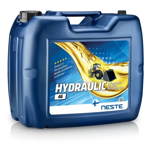 Гидравлическое масло Neste Hydraulic ISO VG: 46, 20 л, минеральное