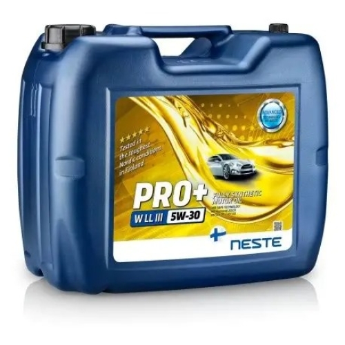 Моторное масло Neste Pro+ W LL-III 5W-30, 20 л, синтетика