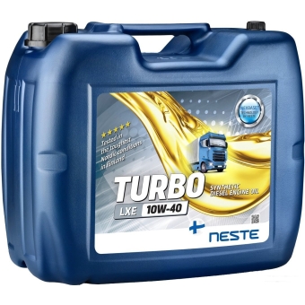Грузовое масло Neste Turbo+ NEX, 10W-40, 20 л, синтетика