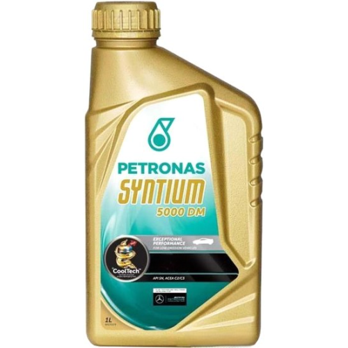 Моторное масло Petronas Syntium 3000 AV, 5W-40, 1 л, синтетика