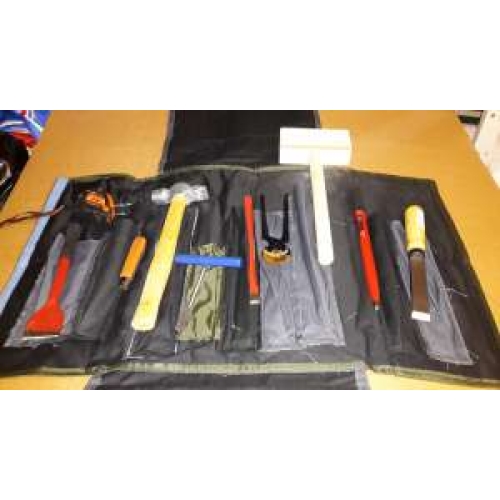 Набор такелажного инструмента в сумке в комплекте с ножом РМРС и РКО, шт.