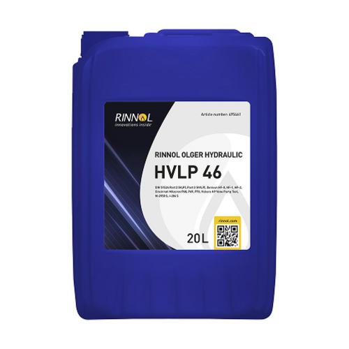 Гидравлическое масло Rinnol Olger Hydraulic ISO 46, 20 л, минеральное