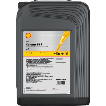 Компрессорное масло SHELL Corena ISO VG: 46, 20 л, синтетика